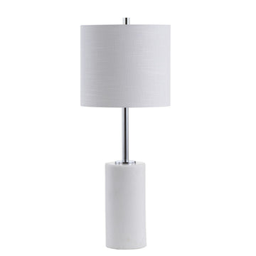 Aksel 25.5" Marble LED Table Lamp - JONATHAN Y